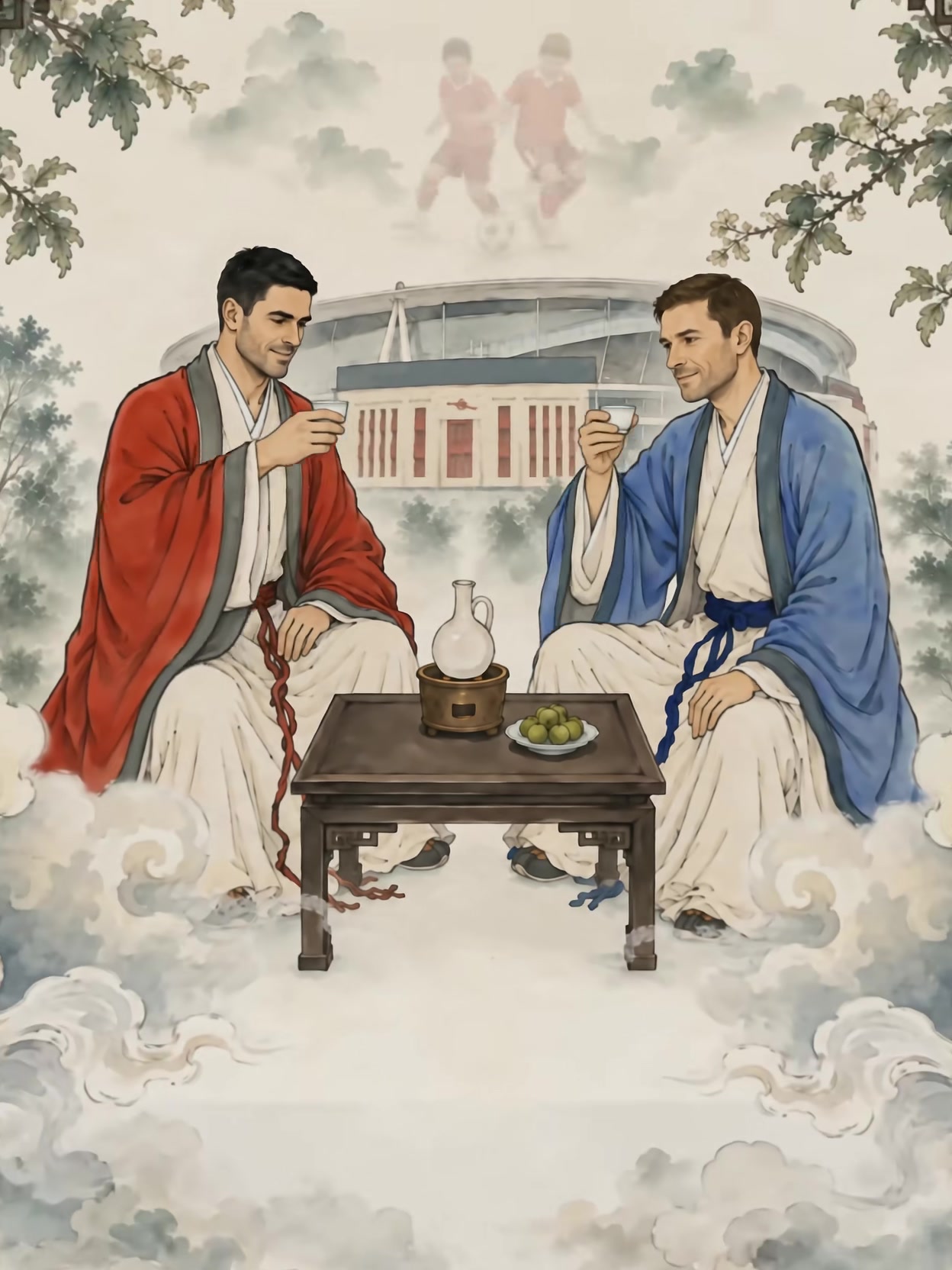英超官方晒阿森纳vs切尔西海报:青梅再相见,煮酒论英雄 英超官方晒阿森纳vs切尔西海报:青梅再相见,煮酒论英雄