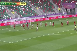 小组第三出线！中国U20女足1-3西班牙U20女足 黄嘉欣破门后伤退