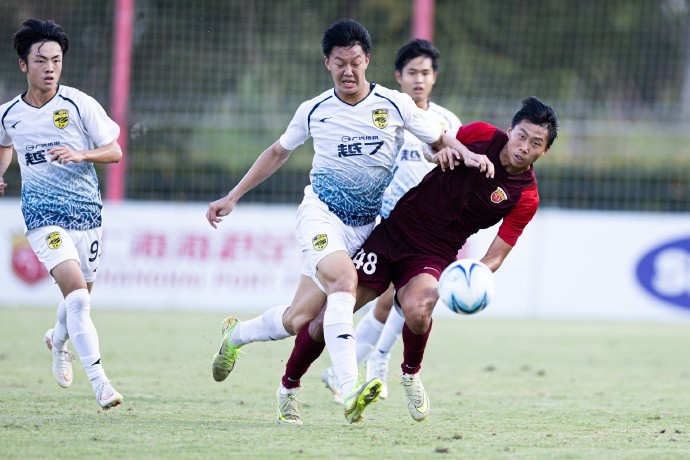 第五届中青赛男子U20组第三阶段开赛，海港U20队继续征战B组比赛